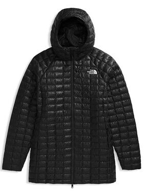 The North Face Women's Black Quilted Hooded Puffer Coat
